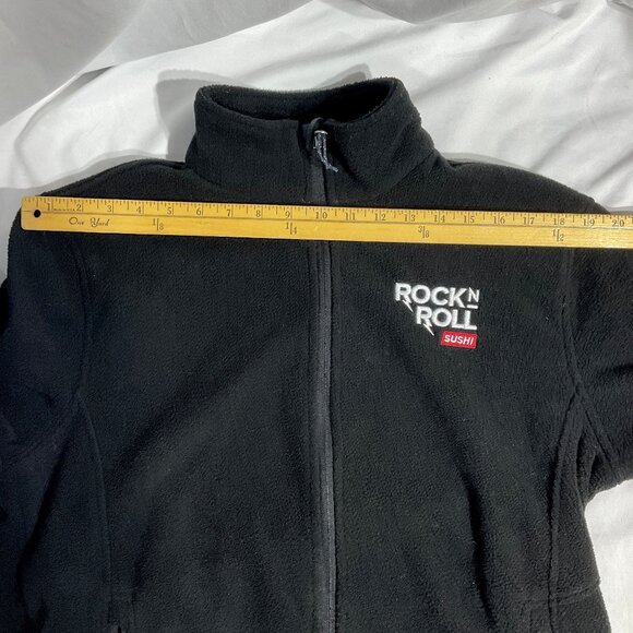 Rock N Roll Sushi Mens Sz M Fleece Jacket Zippered - Picture 8 of 14